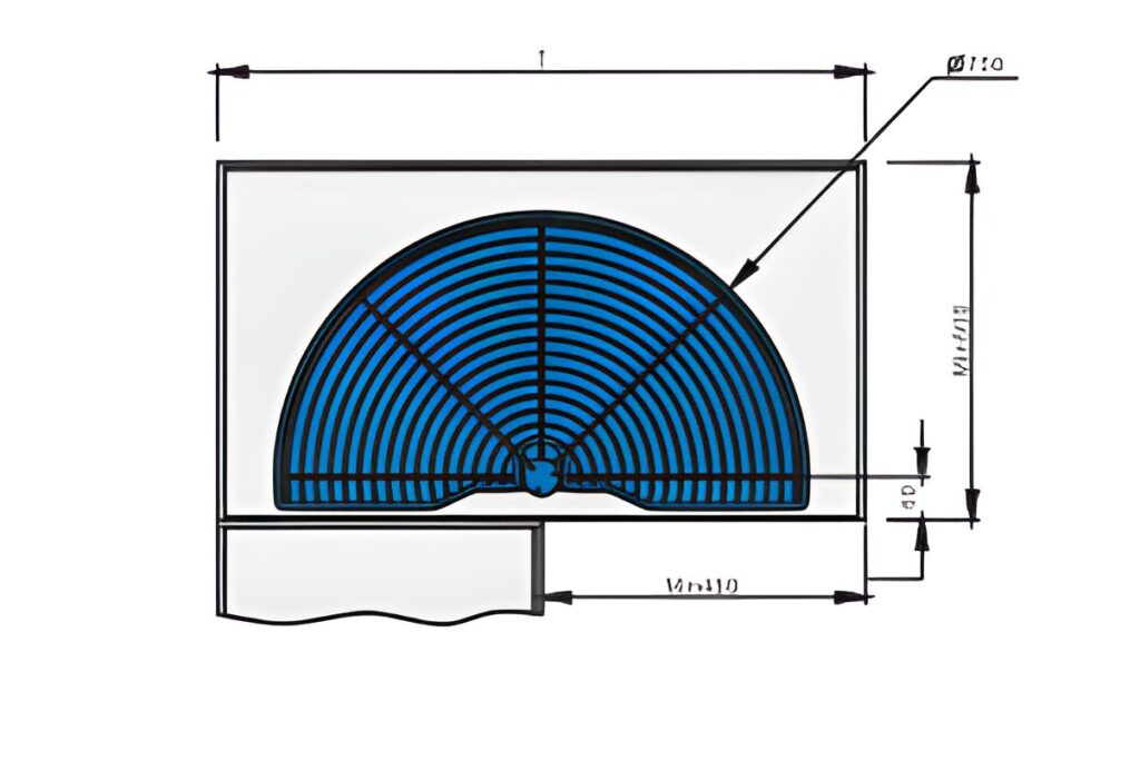 Phụ Kiện Góc Thông Minh: Tận Dụng "Góc Chết" Trong Tủ Bếp Chữ L Tủ bếp Inox Module, Tủ bếp Inox FIND phụ kiện,tu bep inox Quỹ đạo chuyển động góc liên hoàn của tủ bếp