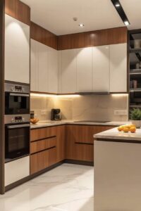 Nên Chọn Cánh Acrylic Hay Cánh Laminate Cho Tủ Bếp Khung Inox?