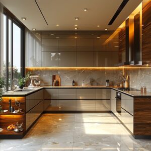 Giải mã sức hút của tủ bếp inox trong các căn hộ chung cư cao cấp Cánh Acrylic bóng gương