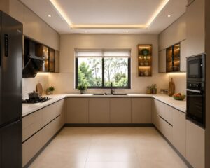 Ưu và nhược điểm của tủ bếp inox cánh nhựa Picomat mau sac