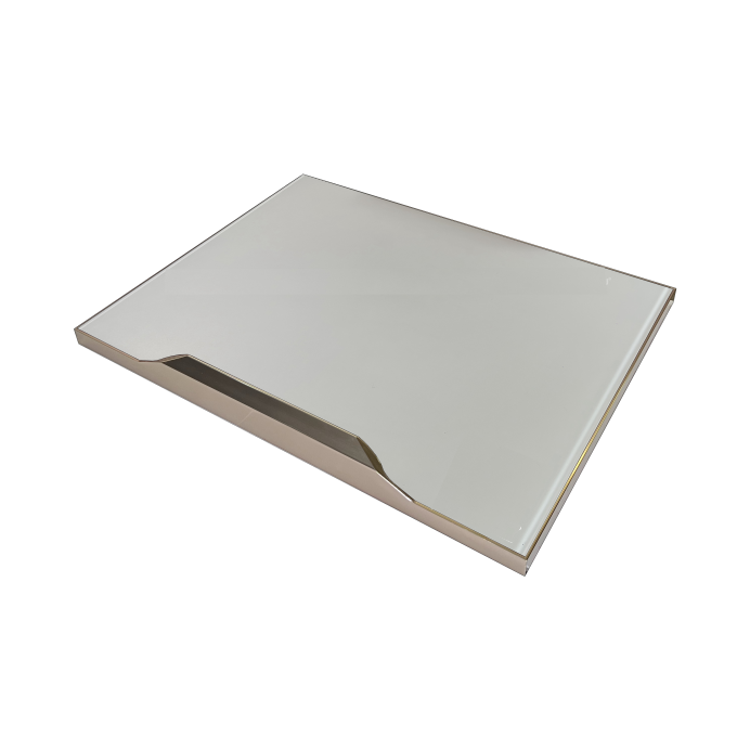 Cánh kính cường lực khung nhôm