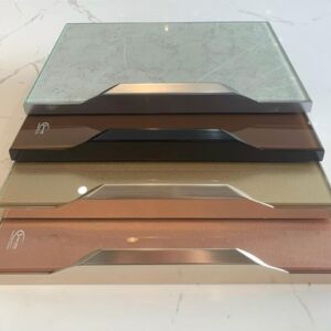Tủ bếp Inox cánh kính module vân caro 1 lớp Tủ bếp Inox Module, Tủ bếp Inox FIND Tủ bếp inox cánh kính Tủ bếp Inox cánh kính module vân caro 1 lớp Tủ bếp inox cánh kính