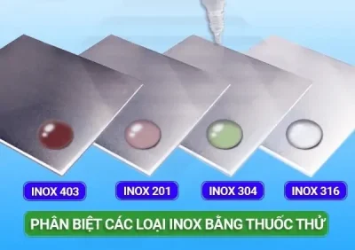 Cách nhận biết tủ bếp inox 304 chuẩn bằng nam châm và thuốc thử Tủ bếp Inox Module, Tủ bếp Inox FIND tu bep inox 304,tubepinox,nhận biết Nhận biết tủ bếp inox 304 chính xác 100% bằng thuốc thử chuyên dụng