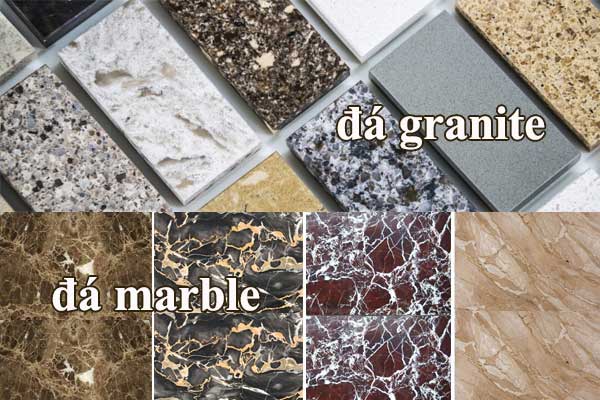 Nên chọn mặt bàn đá Granite hay Marble cho tủ bếp inox? Tủ bếp Inox Module, Tủ bếp Inox FIND đá Granite Bề mặt đặc trưng của đá Granite chắc chắn kết hợp cùng vân mây sang trọng của đá Marble.