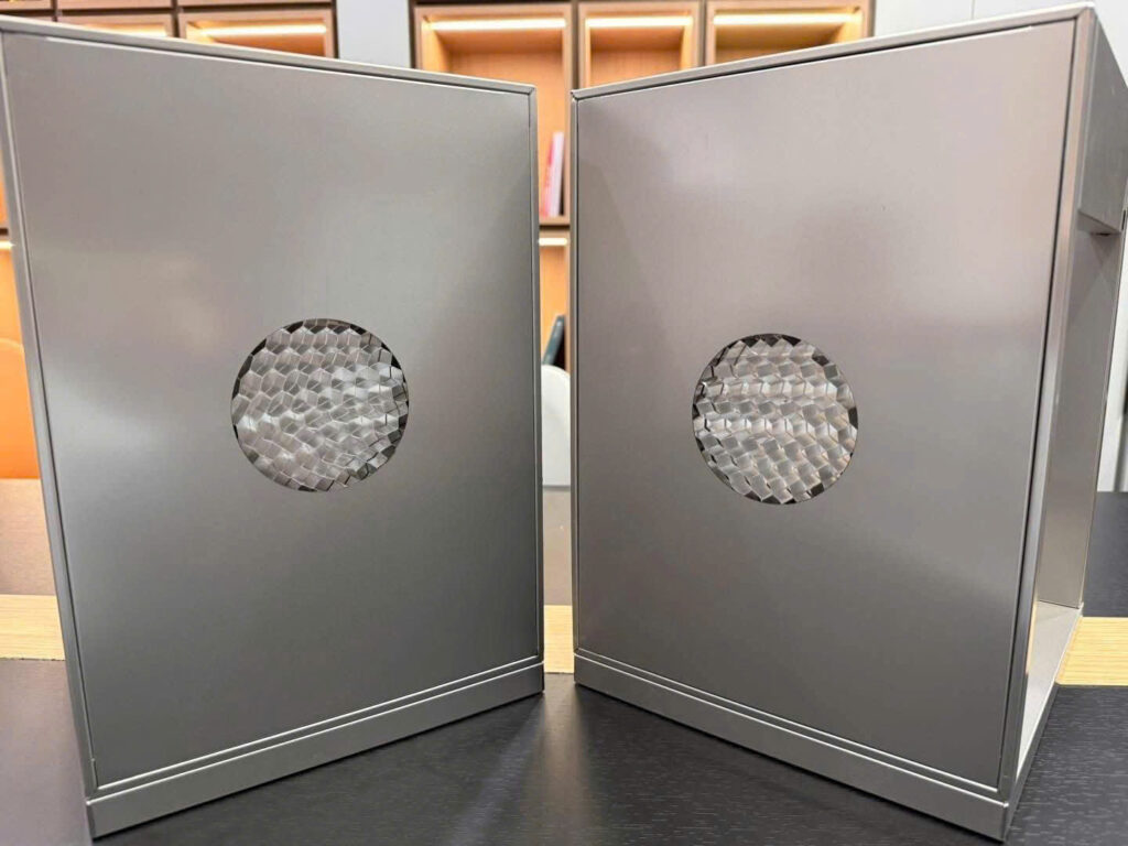 Xử lý tiếng ồn "cọc cạch" của tủ bếp inox bằng công nghệ hiện đại Tủ bếp Inox Module, Tủ bếp Inox FIND tu bep inox Tủ bếp inox 3 lớp lõi tổ ong