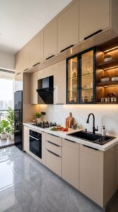 Giải Pháp Cho Căn Bếp Nhỏ Hẹp: Tủ Bếp Inox Tối Ưu Công Năng
