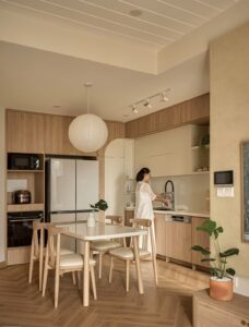 Tư vấn chọn tủ bếp cho người bận rộn: Ít vệ sinh mà vẫn sạch.