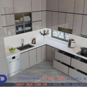 Tủ bếp Inox cánh Acrylic An cường - Hệ module 3 lớp vân caro Tủ bếp Inox Module, Tủ bếp Inox FIND Tủ bếp inox cánh Acrylic An Cường,tủ bếp inox,tủ bếp inox cánh acrylic,giá tủ bếp inox,Tủ bếp inox module 3 lớp Tủ bếp Inox cánh Acrylic An cường - Hệ module 3 lớp vân caro Tủ bếp inox cánh Acrylic An Cường