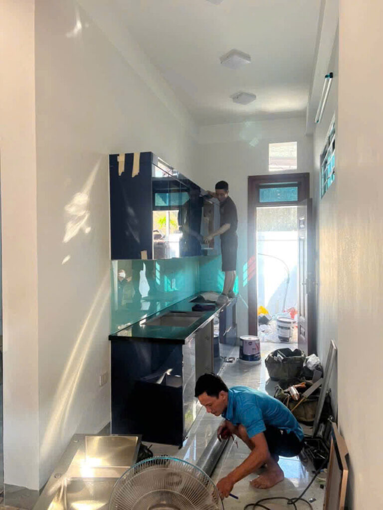 Ý nghĩa của sự sạch sẽ trong tủ bếp inox đối với dòng năng lượng của ngôi nhà. Tủ bếp Inox Module, Tủ bếp Inox FIND FIND tính toán kích thước tủ bếp inox dựa trên sự kết hợp hoàn hảo giữa Nhân trắc học và Thước Lỗ Ban.