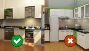 Những điều đại kỵ khi lắp tủ bếp inox trong nhà mới.